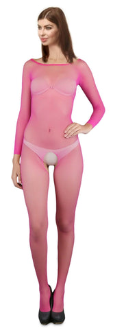 Aphrodisiac Pink Bodystocking for Women at itspleaZure